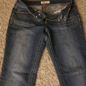 Ladies L.e.i Dark Wash Denim Flares